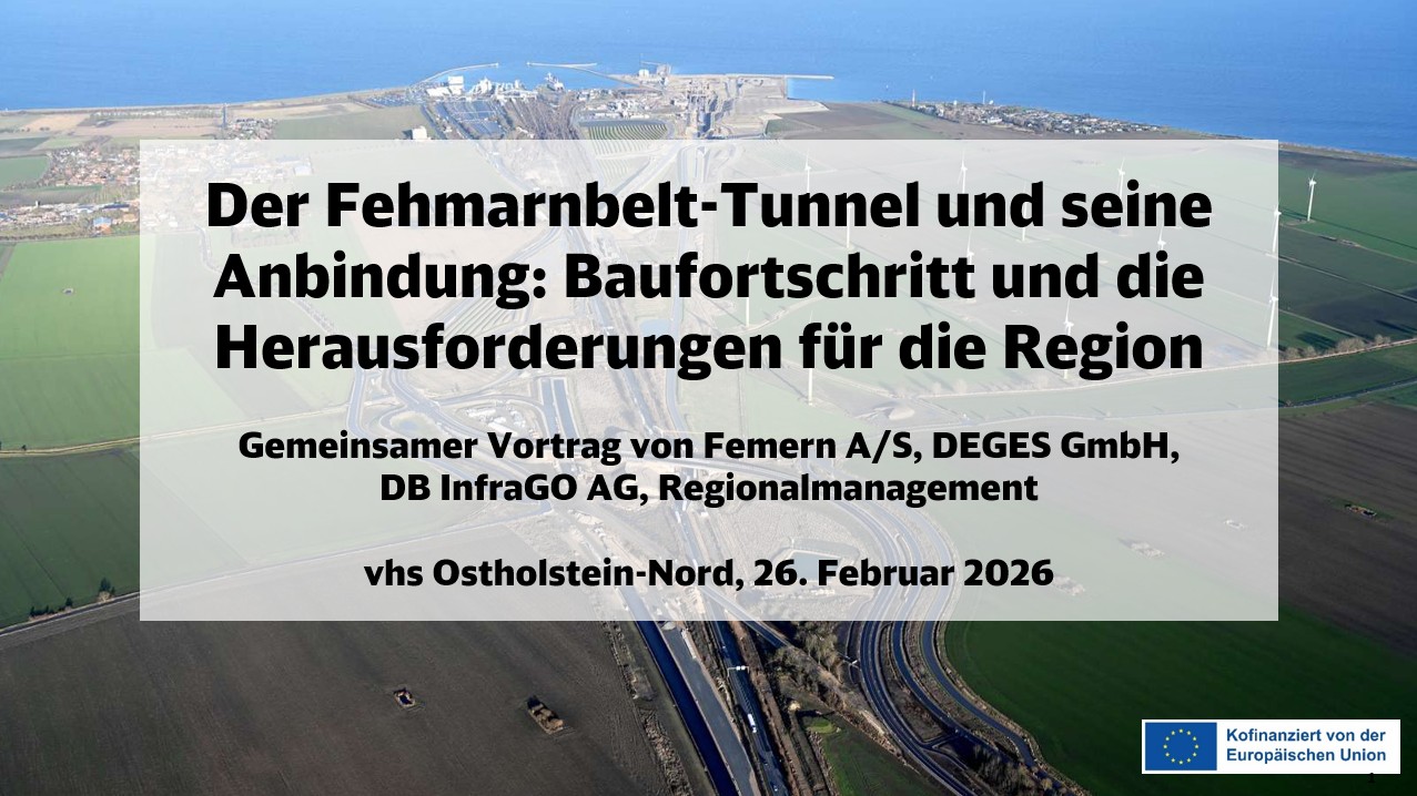 Titelfolie Vortrag vhs Heiligenhafen